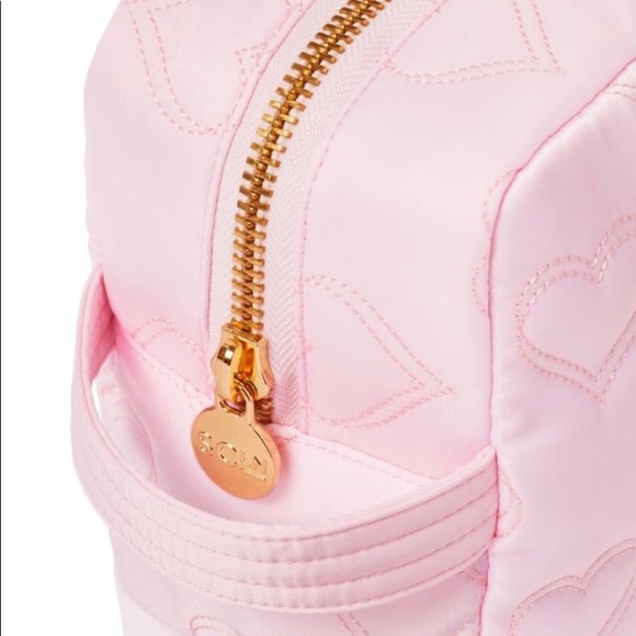 NWT Stoney Clover Lane Quilted Hearts Large Pouch - Picture 6 of 10